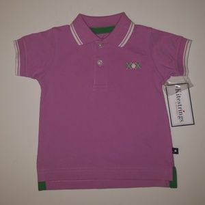 Polo style unisex shirt